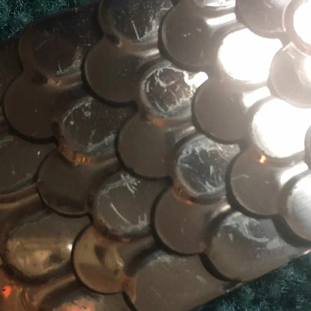 Vintage Metal Mermaid Scale Stretchy Belt